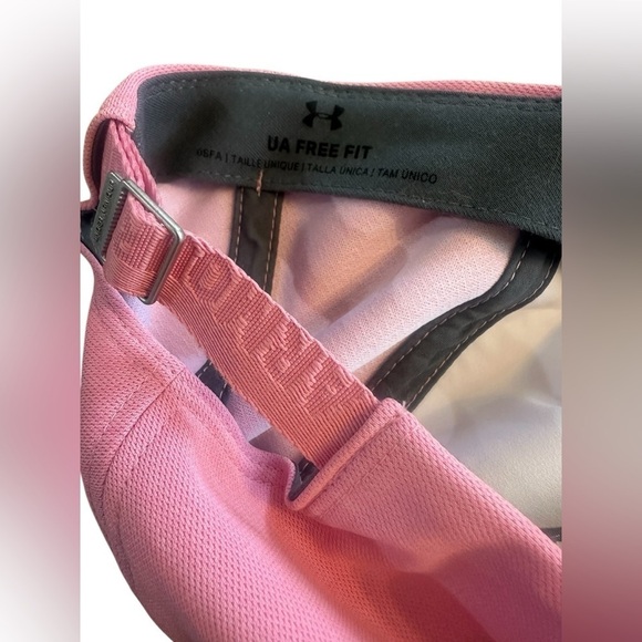 Under Armour UA Free Fit Baseball Cap - Pink - Adjustable - Picture 3 of 4